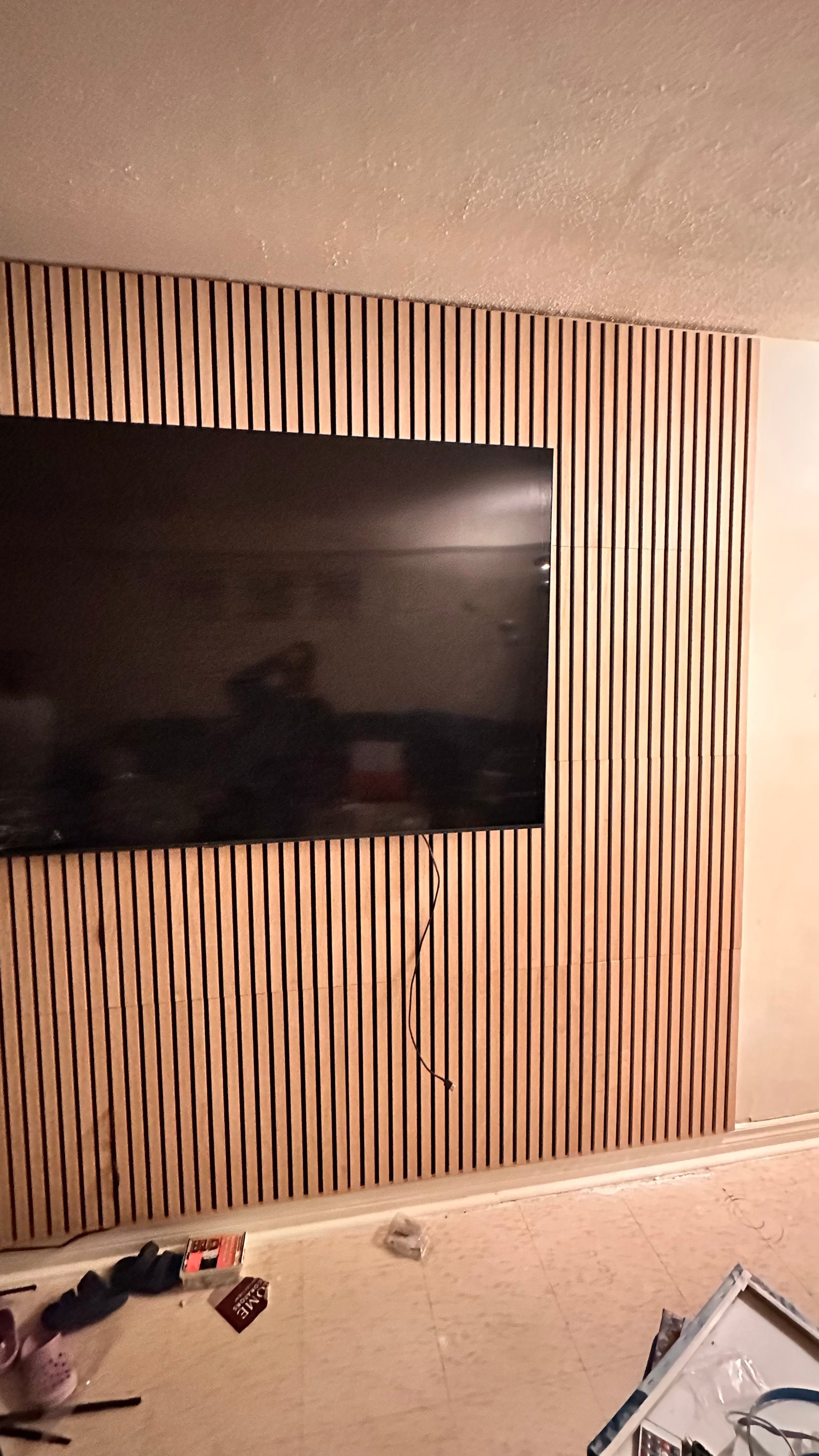 Repair work on custom cabinetry